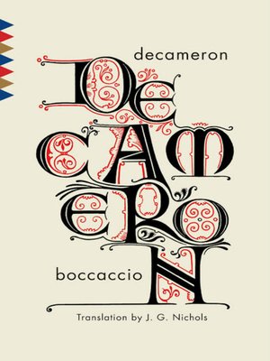 cover image of The Decameron of Giovanni Boccaccio